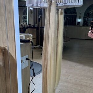 Mixed Blonde Hair Extensions – Genius & Hand Tied Wefts 22”/24” (75g) – New